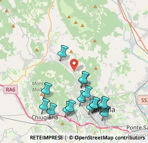 Mappa Via Michele Novaro, 06131 Badioli PG, Italia (4.50059)