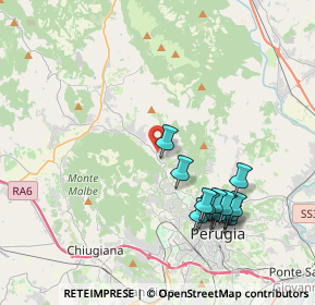 Mappa Via Michele Novaro, 06131 Badioli PG, Italia (4.27071)