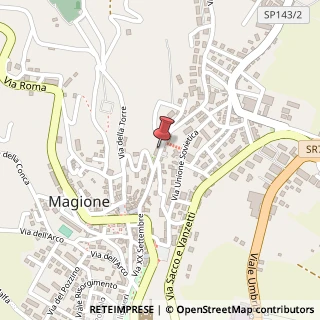 Mappa Via Giuseppe Garibaldi, 89, 06063 Magione, Perugia (Umbria)