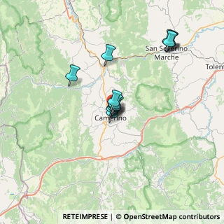 Mappa Via Pallotta, 62032 Camerino MC, Italia (5.59077)
