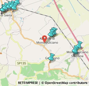 Mappa Via Piero Gobetti, 53045 Abbadia SI, Italia (3.12643)