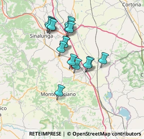 Mappa Via Piero Gobetti, 53045 Abbadia SI, Italia (6.22706)