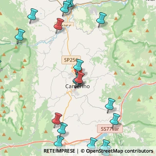 Mappa Via A. D'Accorso, 62032 Camerino MC, Italia (6.3445)