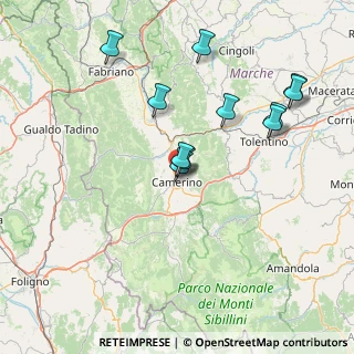 Mappa Via A. D'Accorso, 62032 Camerino MC, Italia (15.46545)