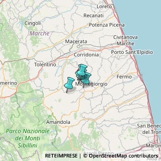 Mappa Via Fontecorata, 63834 Massa Fermana FM, Italia (11.37667)