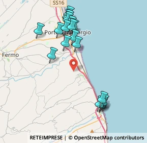 Mappa Contrada Porchia, 63900 Fermo FM, Italia (4.3185)