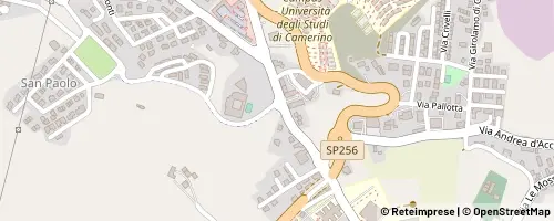 Mappa Camerino