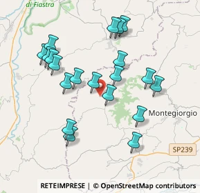 Mappa Via Sole, 63835 Montappone FM, Italia (3.808)