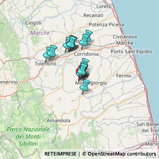 Mappa Via Santa Croce, 63834 Massa Fermana FM, Italia (8.77375)