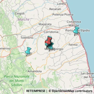Mappa Via Santa Croce, 63834 Massa Fermana FM, Italia (10.55727)