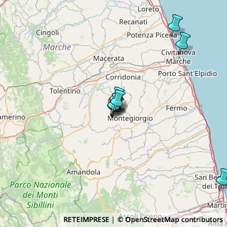 Mappa Via Santa Croce, 63834 Massa Fermana FM, Italia (18.53545)