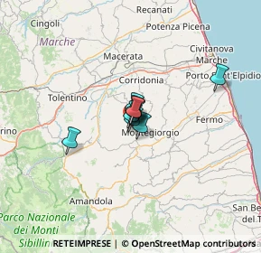 Mappa Via Manlio Massini, 63834 Massa Fermana FM, Italia (10.54364)