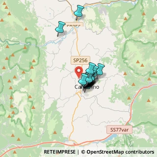 Mappa Via Giulia Piccolomini Cicarelli, 62032 Camerino MC, Italia (1.845)