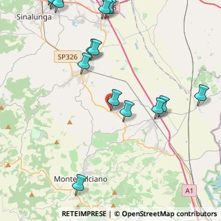 Mappa Via 2 Agosto, 53045 Montepulciano SI, Italia (6.02875)