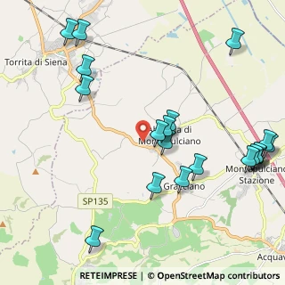Mappa Via 2 Agosto, 53045 Montepulciano SI, Italia (2.6825)