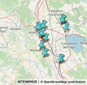 Mappa Via 2 Agosto, 53045 Montepulciano SI, Italia (11.33059)