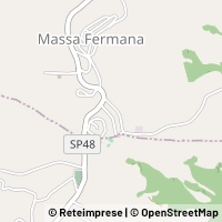 Kaart Massa Fermana