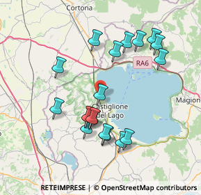 Mappa Via Trasimeno I, 06061 Castiglione del Lago PG, Italia (7.54632)