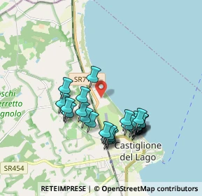 Mappa Via Trasimeno I, 06061 Castiglione del Lago PG, Italia (1.78621)