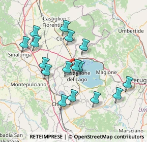 Mappa Via Trasimeno I, 06061 Castiglione del Lago PG, Italia (14.85063)