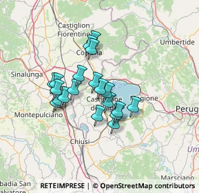 Mappa Via Trasimeno I, 06061 Castiglione del Lago PG, Italia (10.7755)