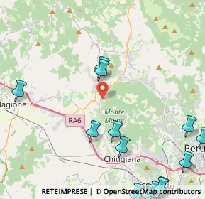 Mappa Via G. Filangieri, 06073 Corciano PG, Italia (6.48429)