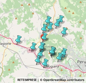 Mappa Via G. Filangieri, 06073 Corciano PG, Italia (3.36)