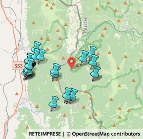 Mappa Località Poggio Sorifa, 06025 Nocera Umbra PG, Italia (4.21071)