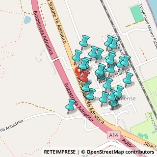 Mappa Via Agro Palmense, 63900 Marina Palmense FM, Italia (0.20741)