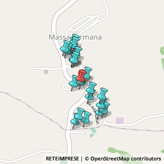 Mappa Via Carlo Crivelli, 63834 Massa Fermana FM, Italia (0.17273)