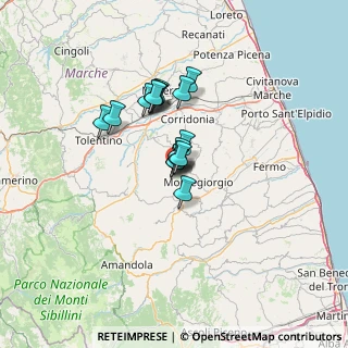 Mappa Via Carlo Crivelli, 63834 Massa Fermana FM, Italia (8.6875)
