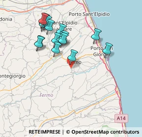 Mappa Autoparco Comunale, 63900 Fermo FM, Italia (7.76353)