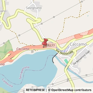 Mappa Via Nazionale, 12, 62020 Serrapetrona, Macerata (Marche)