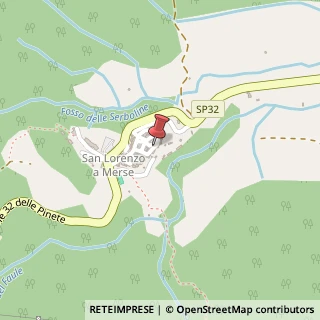 Mappa Via dell'Uliviera,  12, 53010 Monticiano, Siena (Toscana)