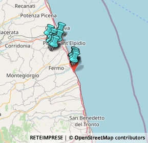 Mappa 63900 Marina Palmense FM, Italia (10.00263)