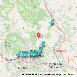 Mappa Via San Matteo, 06131 Perugia PG, Italia (4.75818)