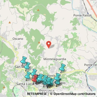 Mappa Via San Matteo, 06131 Perugia PG, Italia (3.409)