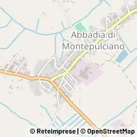 Map Montepulciano