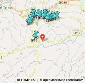Mappa Via Ete Caldarette, 63900 Fermo FM, Italia (2.08105)