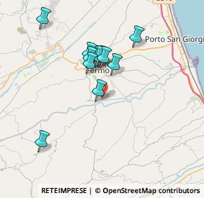 Mappa Via Ete Caldarette, 63900 Fermo FM, Italia (3.23)