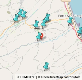 Mappa Via Ete Caldarette, 63900 Fermo FM, Italia (5.46786)
