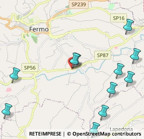 Mappa Sp 87 - Via Storno, 63900 Fermo FM, Italia (2.81636)