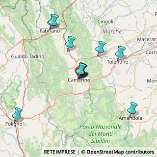 Mappa Dipartimento di Geologia, 62032 Camerino MC, Italia (13.555)