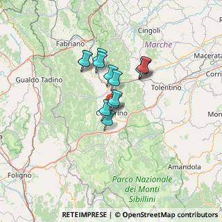 Mappa Dipartimento di Geologia, 62032 Camerino MC, Italia (9.62692)