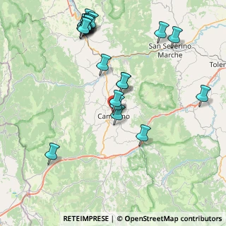 Mappa Dipartimento di Geologia, 62032 Camerino MC, Italia (9.607)