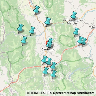 Mappa Dipartimento di Geologia, 62032 Camerino MC, Italia (8.932)
