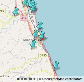 Mappa Via dei palmensi c, 63900 Marina Palmense FM, Italia (2.50769)