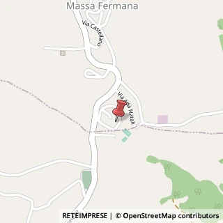 Mappa Via Manlio Massini, 15, 63834 Massa Fermana, Fermo (Marche)