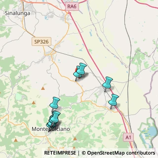 Mappa Via della Resistenza, 53045 Siena SI, Italia (4.81182)
