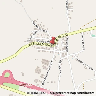 Mappa Via Rocca Monaldi, 7, 06063 Magione, Perugia (Umbria)